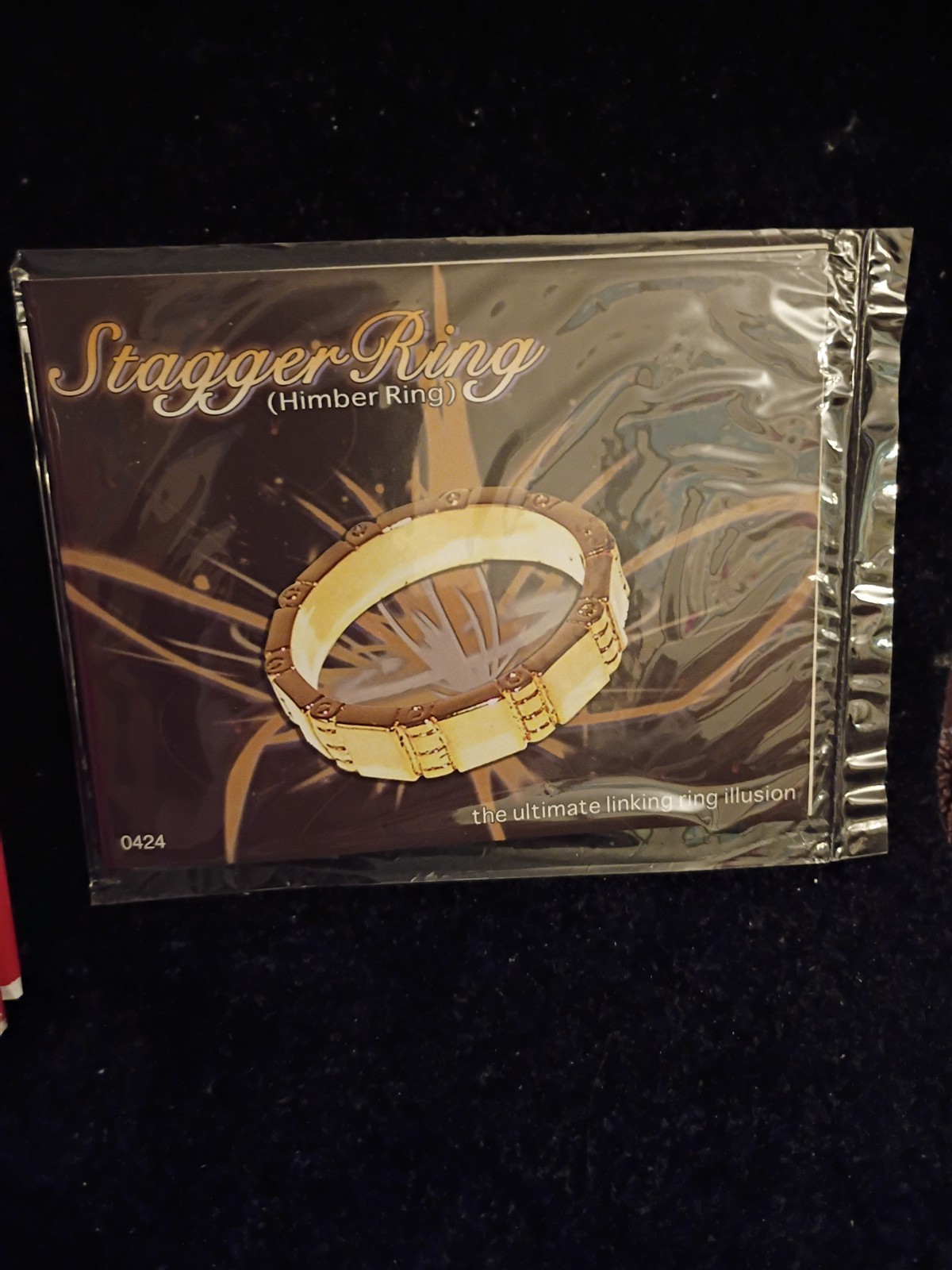 Magic with Finger Rings Jerry Mentzer & Stagger Ring (Himber Ring) HC DJ New