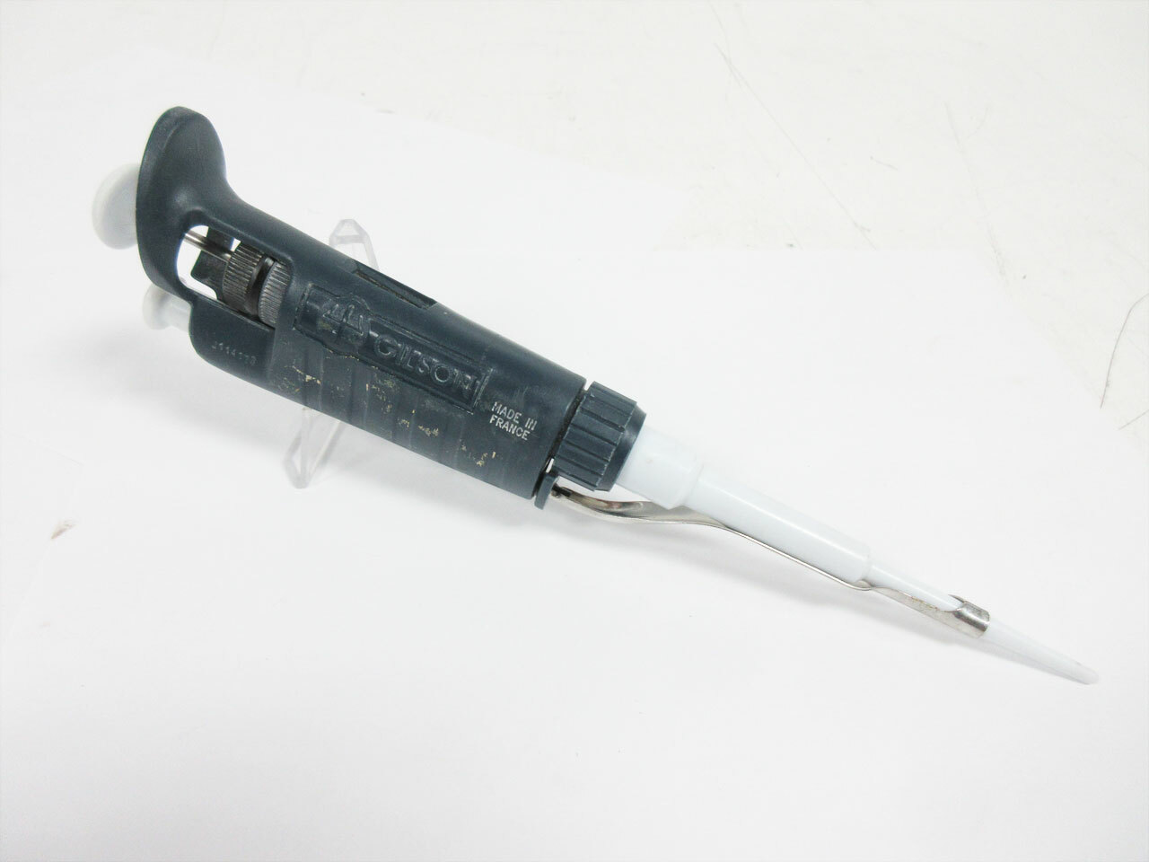GILSON PIPETMAN CLASSIC P20 20 uL ADJUSTABLE SINGLE CHANNEL PIPETTE PIPET