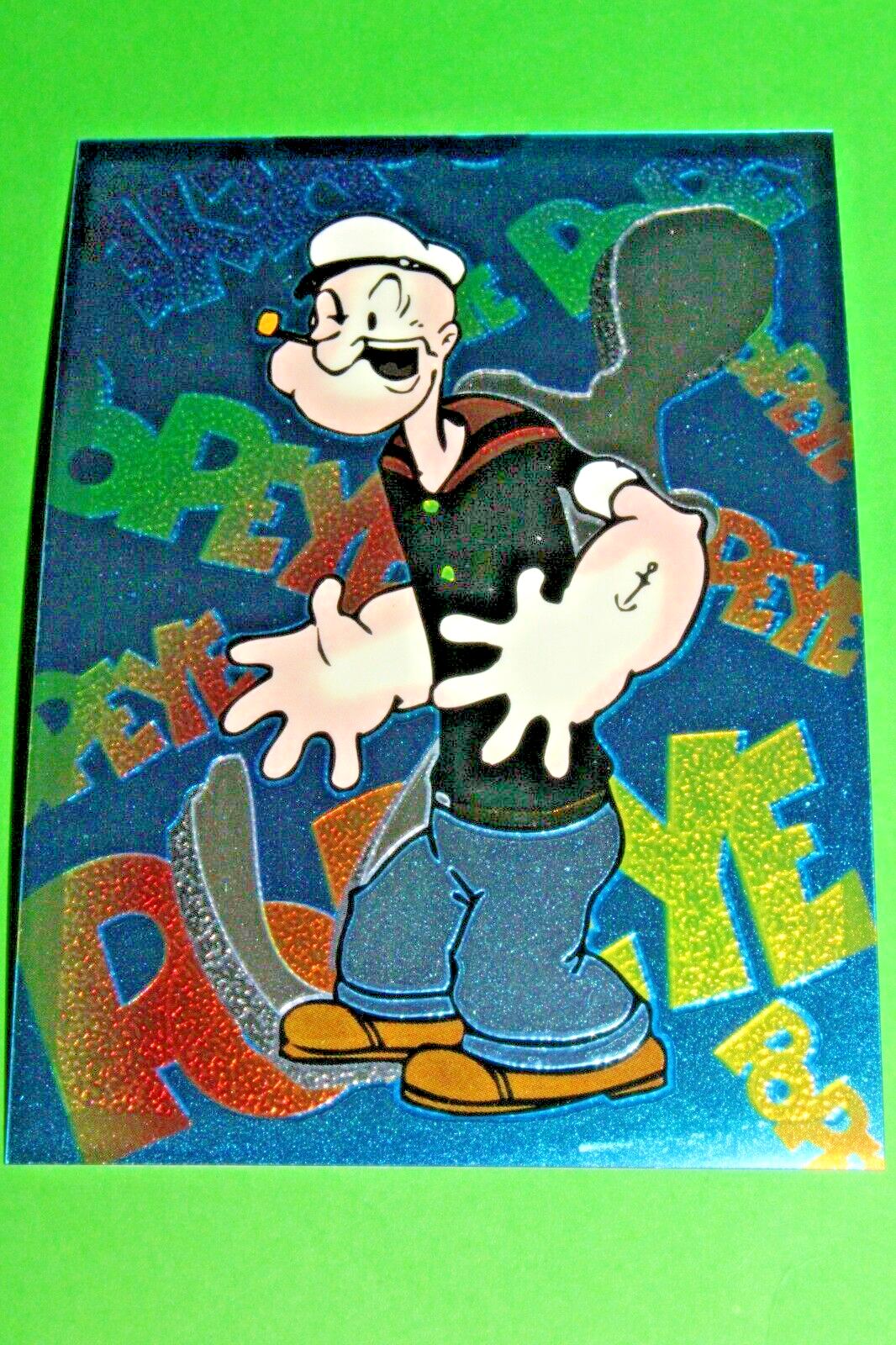 1994 Card Creation POPEYE Evolution Chrome INSERT Chase #2 Card single Chromium