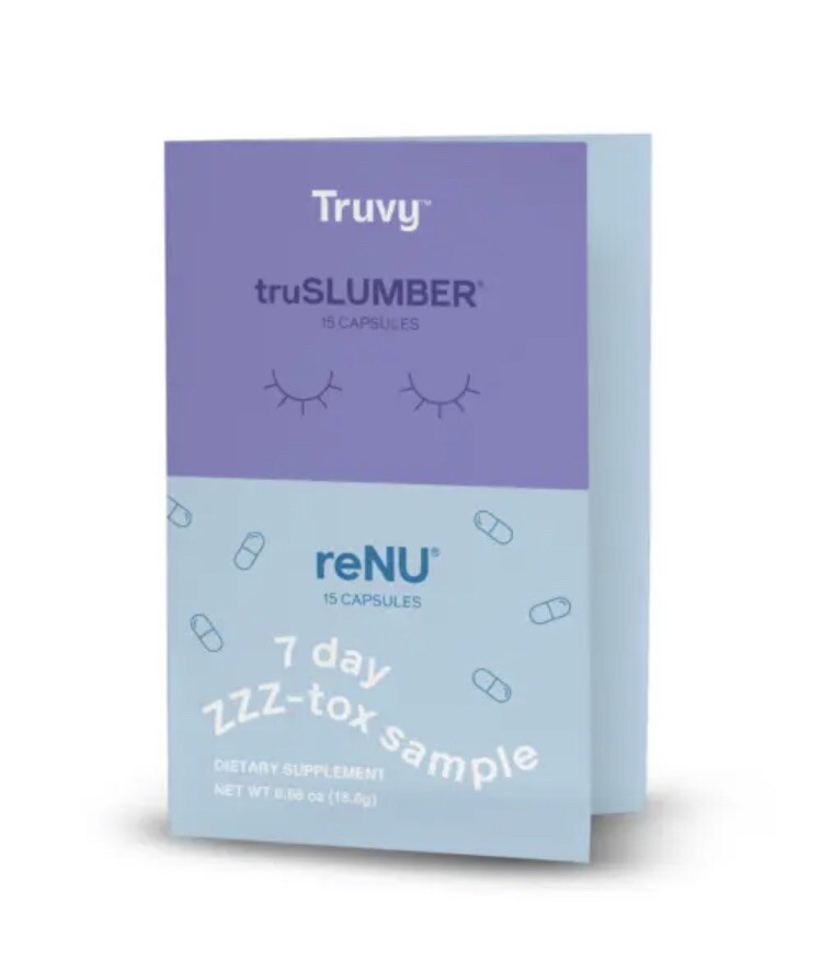 *NEW* Truvision Health Truvy TruSlumber &  Renu Detox 7 Day Sample Pack - Sealed