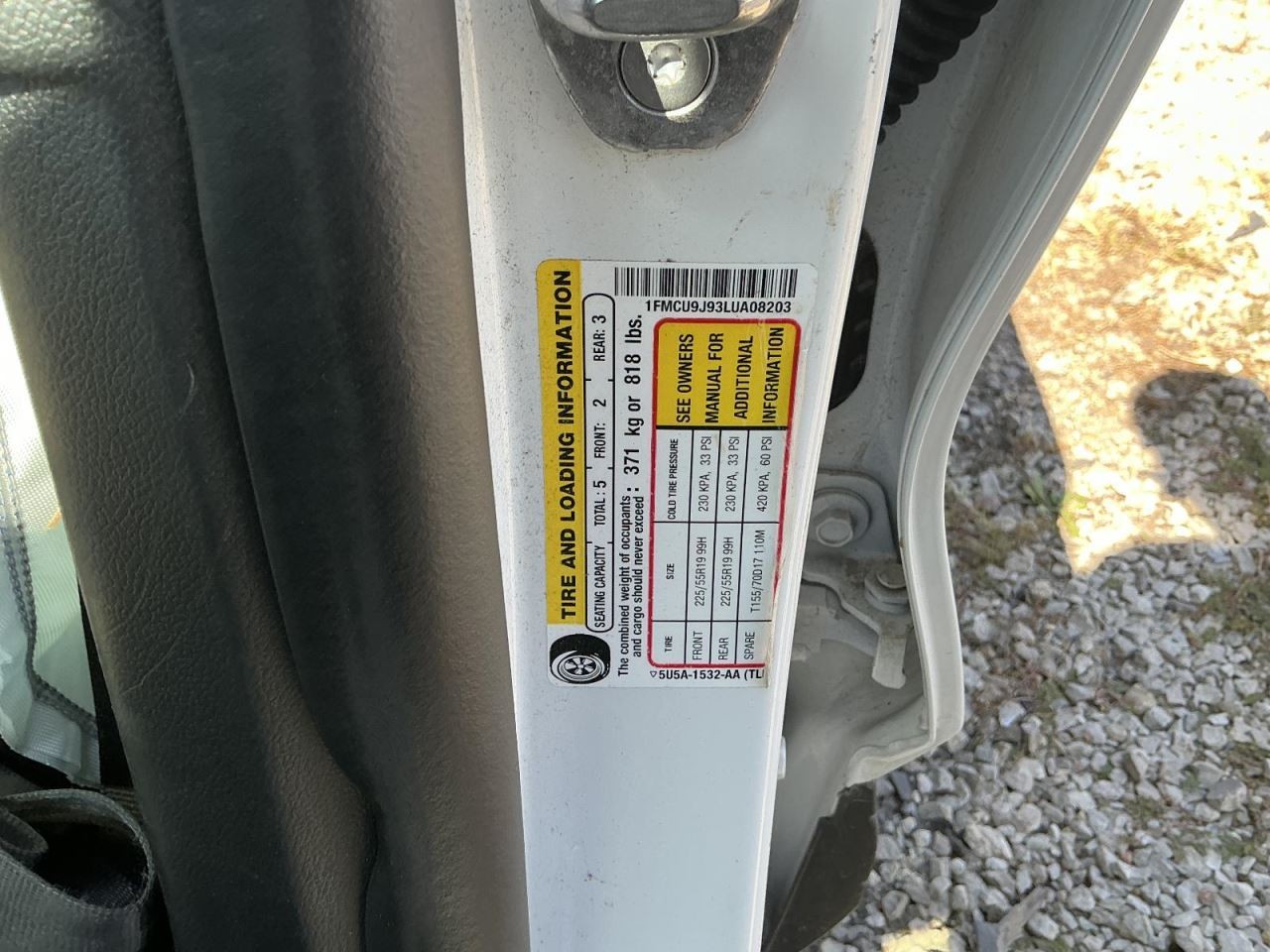 Temperature Control Front With Dual Zone Fits 20-22 ESCAPE 855501