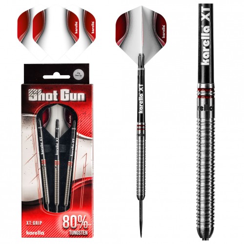 Steeldart - Karella - Shotgun - 22G - Silver - 80% Tungsten