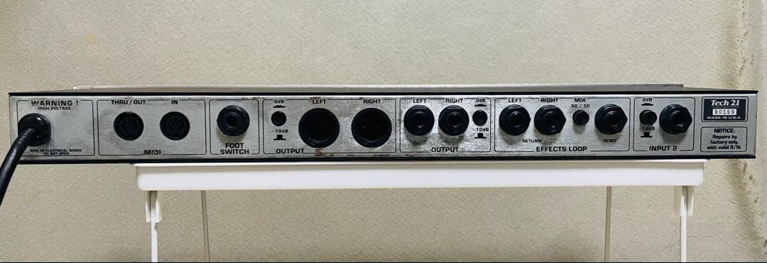 Tech 21 SansAmp PSA-1 Programmable Preamp Manual Used