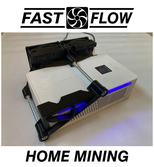 CANAAN AVALON NANO 3 / 3S Bitcoin Miner SILENCER KIT - COOLING MOD - FAN UPGRADE