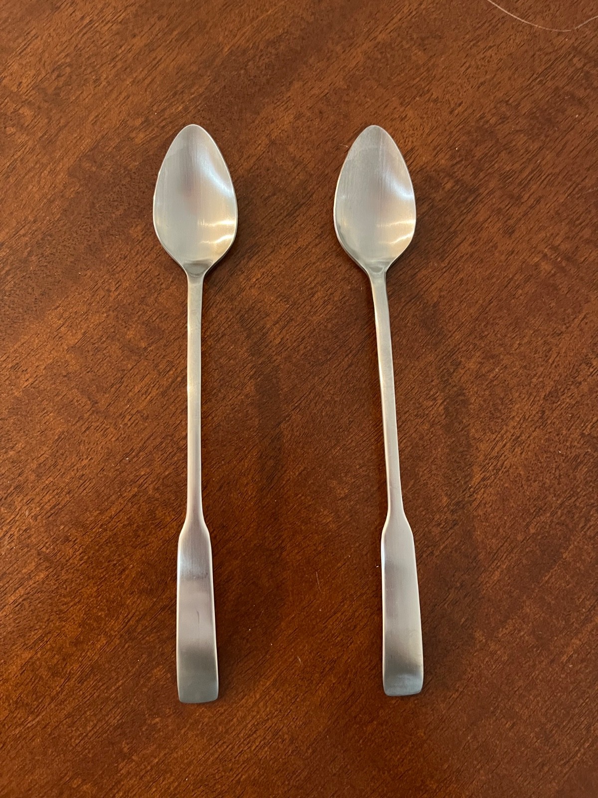 (2) Vintage Rogers Japan Stainless Flatware Spoons 7.5"