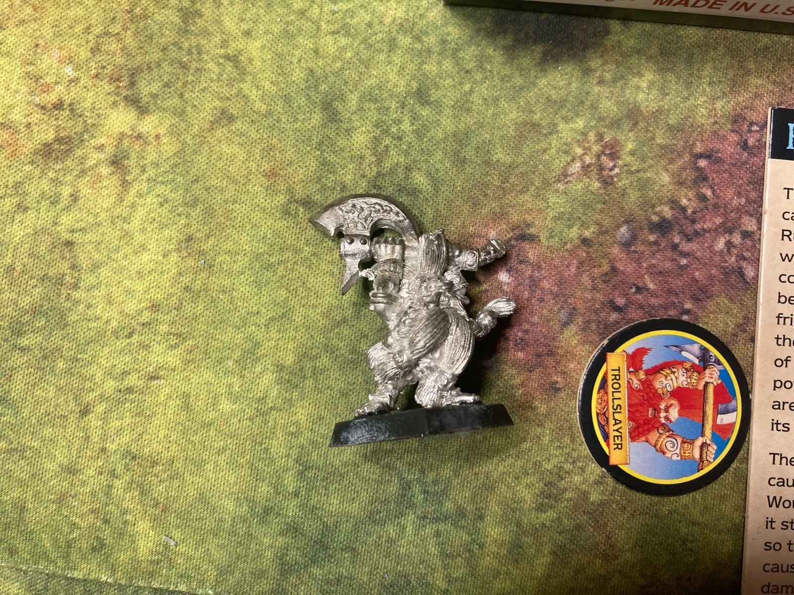 Warhammer Quest - Dwarf Trollslayer Expansion - Complete - GW