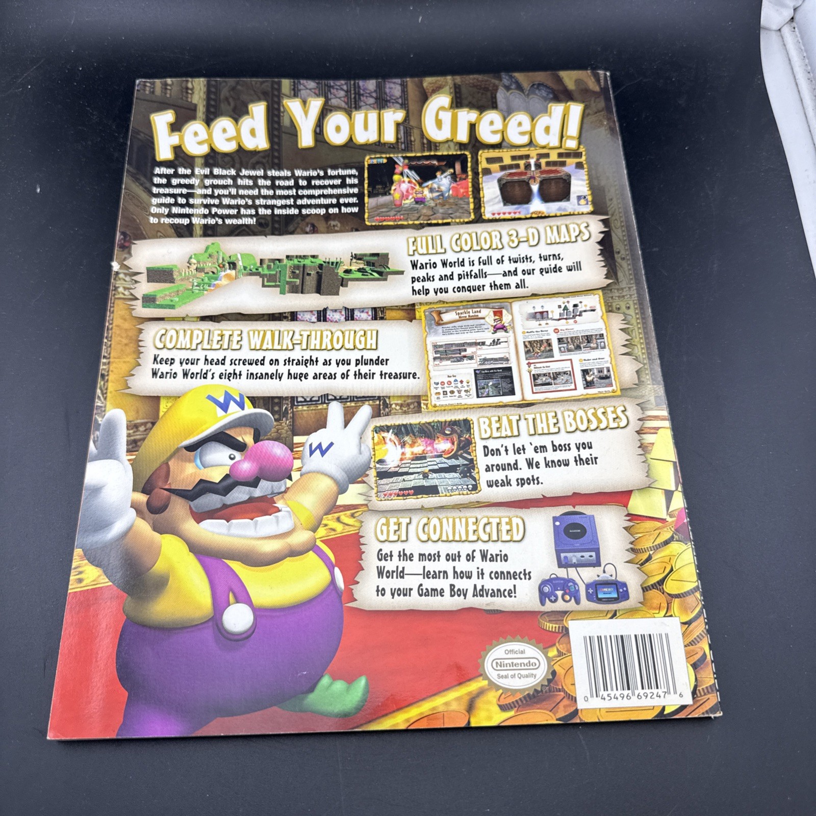 Official Guide From Nintendo Power - Warioworld