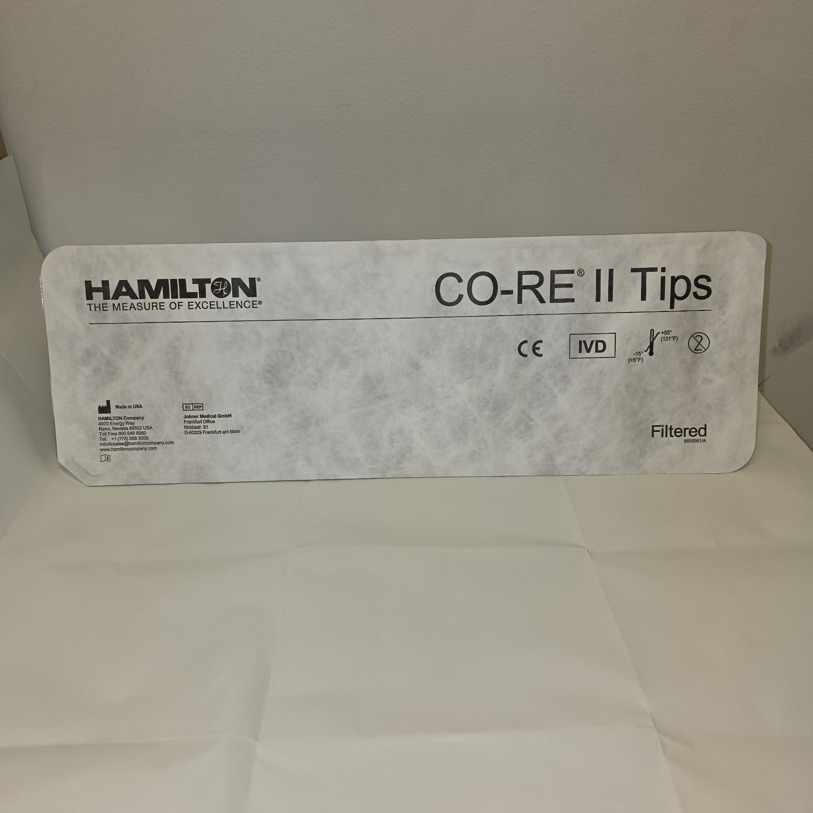 HAMILTON 50µL CO-RE II Conductive Pipette Filter Tips 235979 (480/pk)