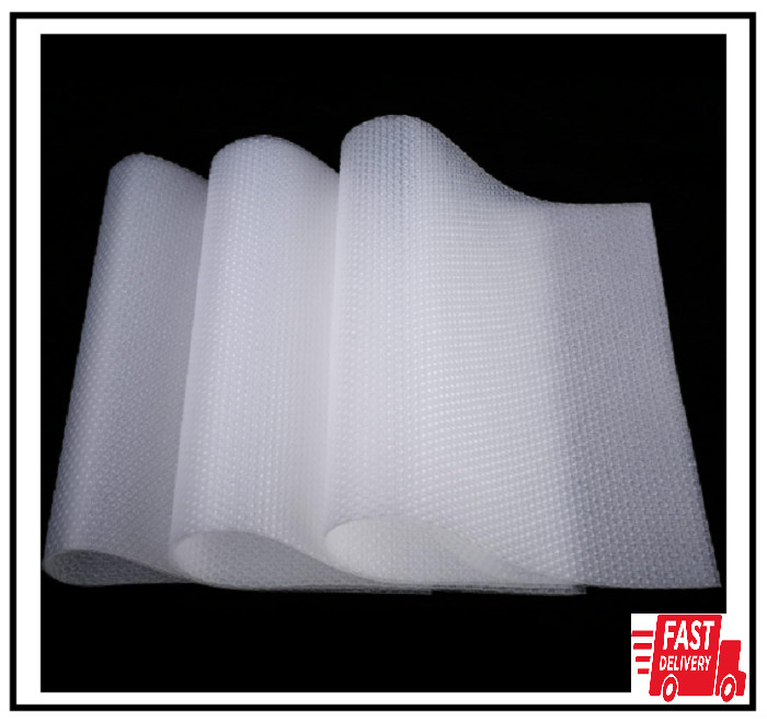 PSISO 8 PCS Refrigerator Mats EVA Refrigerator Liners for Shelves Washable Ca...