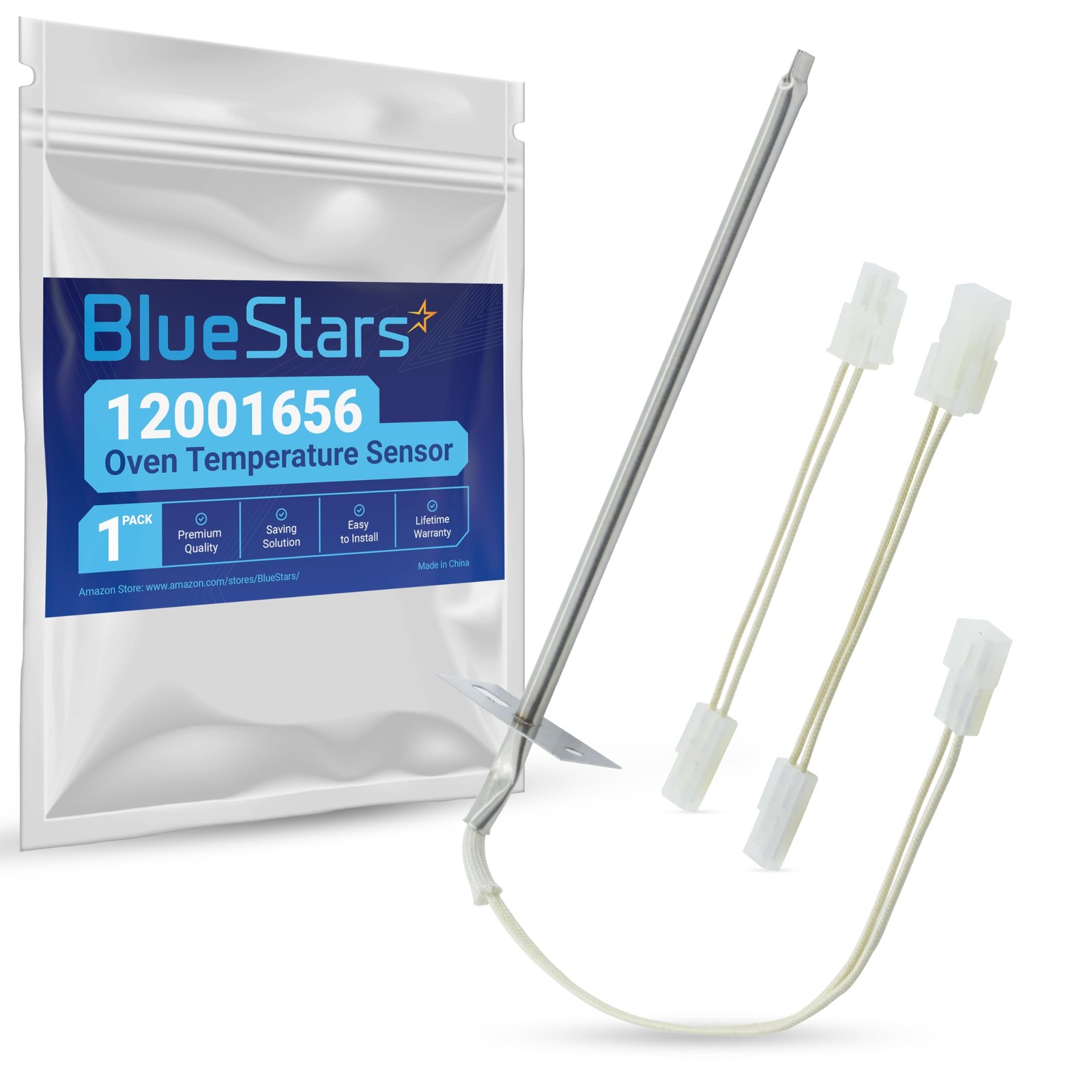 Upgraded 12001656 Oven Temperature Sensor Part - Compatible with As Pictured