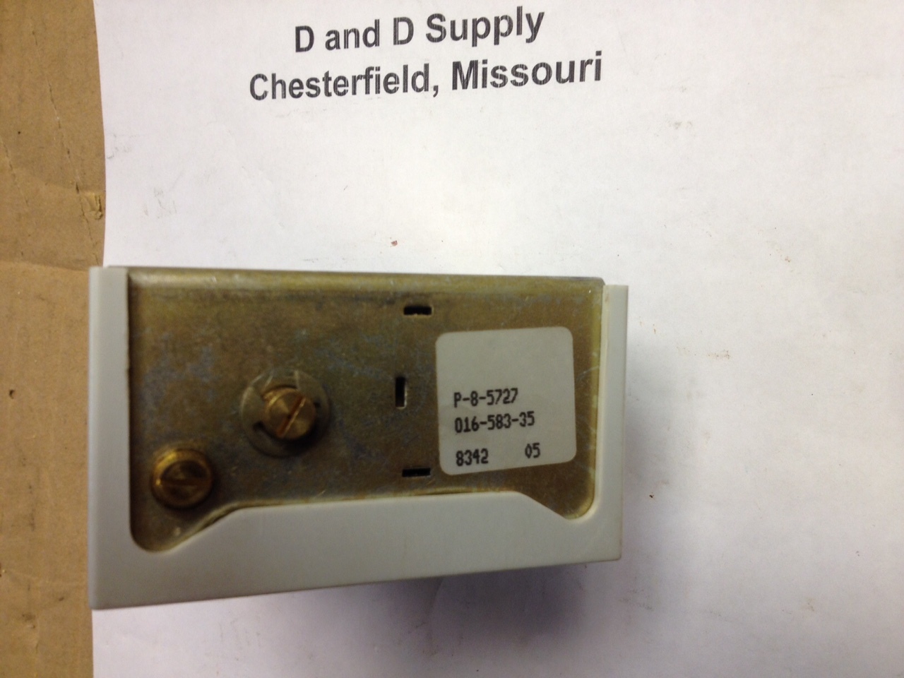 Ranco Hi-Pressure Switch, P-8-5727, No Box