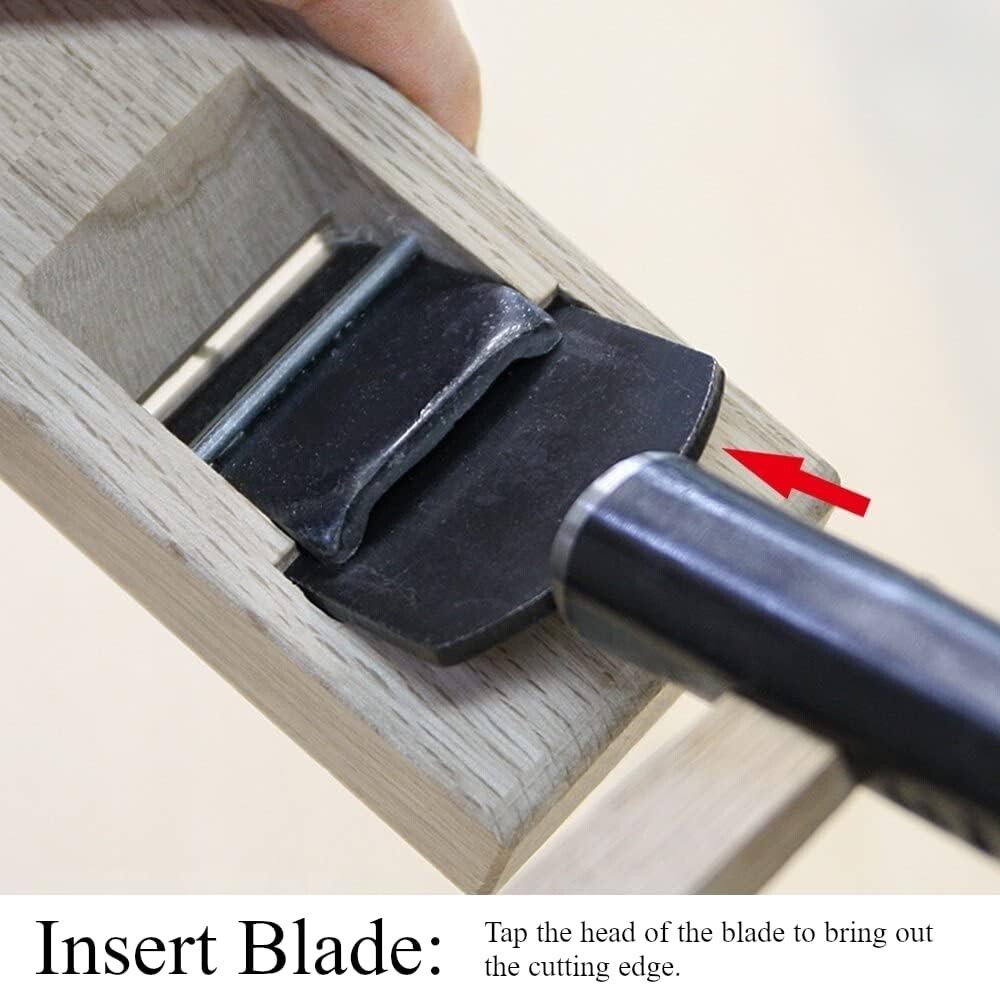 Kakuri Sangyo Mini Plane Blade Width 42mm Wood Surface Finishing Processing