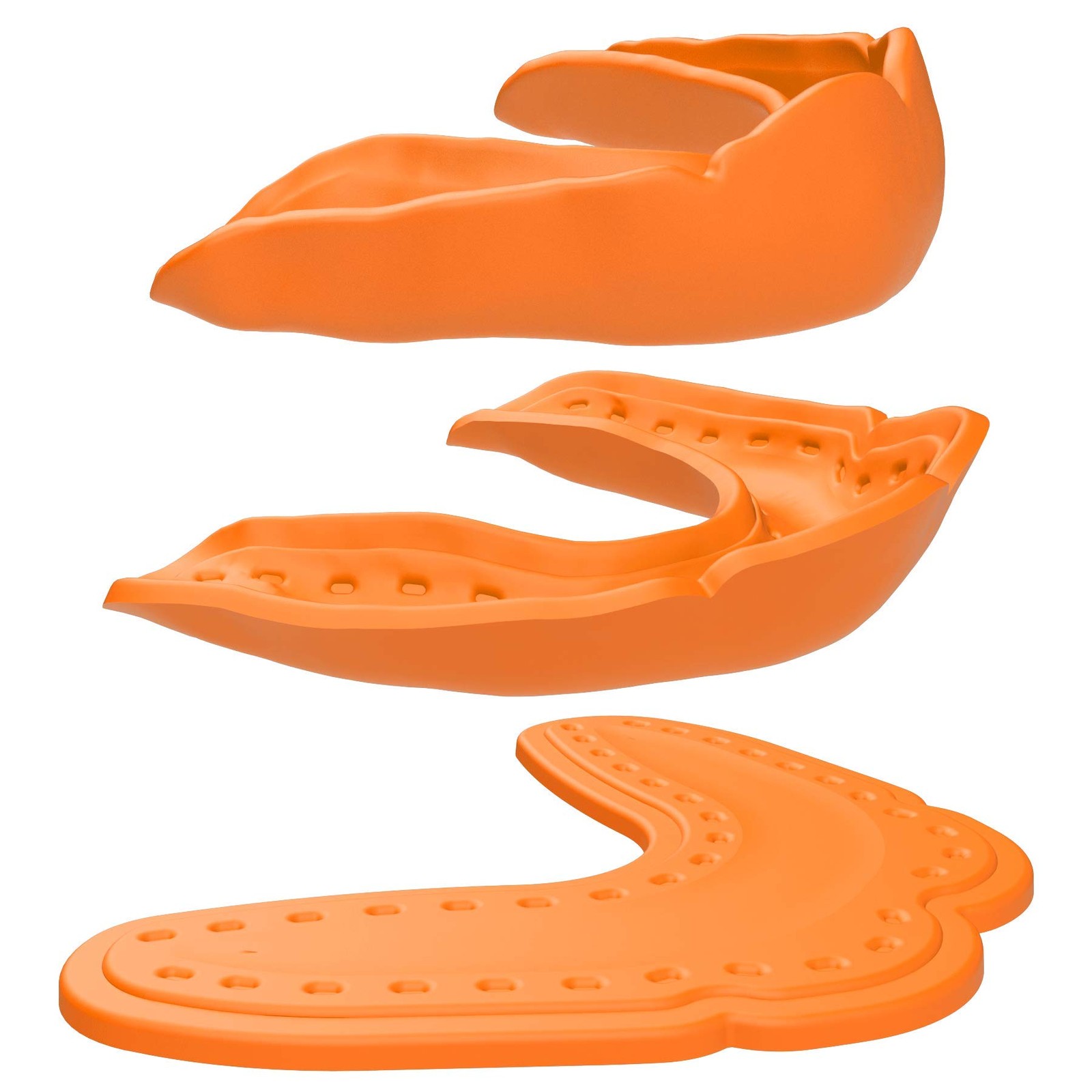 Ultra-Slim Microfit Mouthguard. 2.4mm Mouth Guard for Football Hockey Lacross...