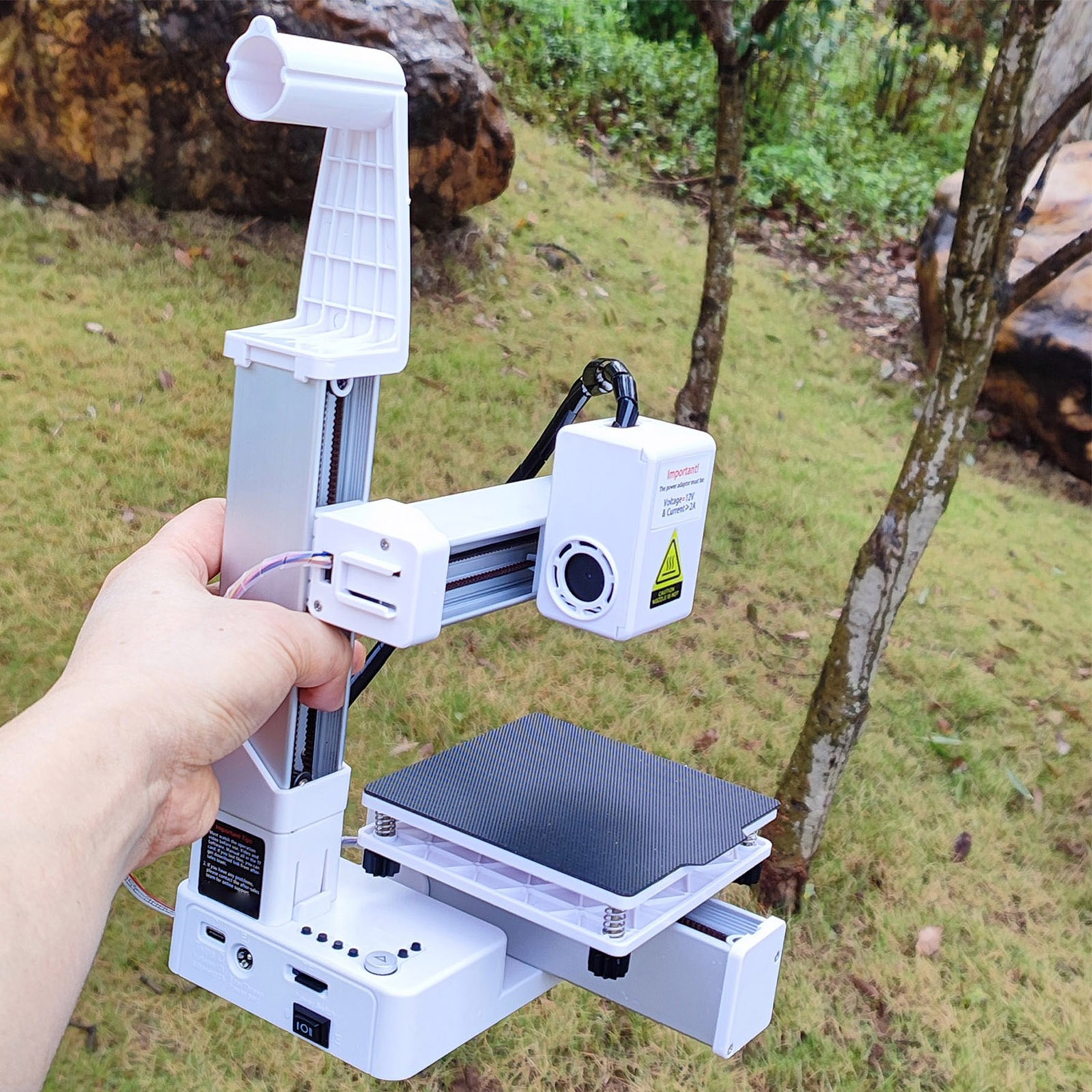 3D Printer For Education High Accuracy Fast Heating (EU Plug White)
