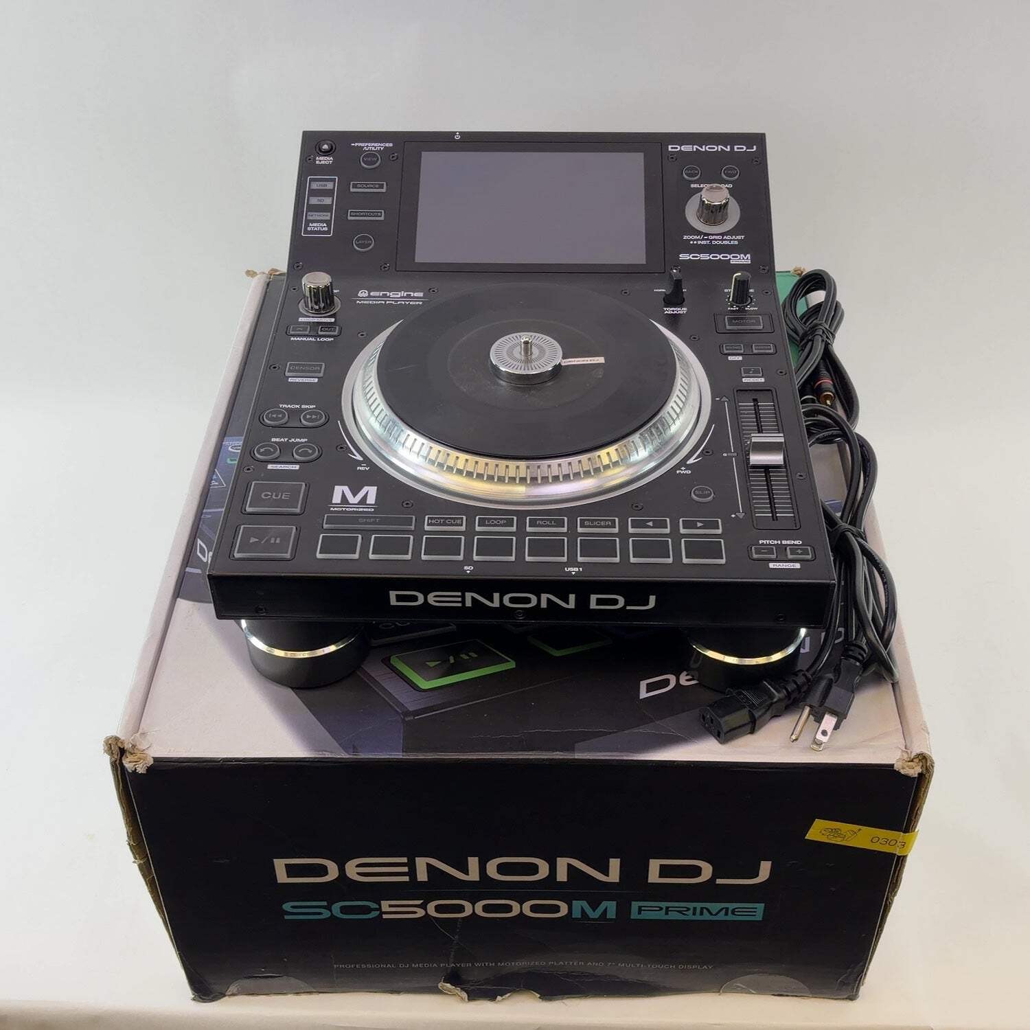 Denon DJ SC5000M Prime Professional DJ Media Player with 7" Multi-Touch Display
