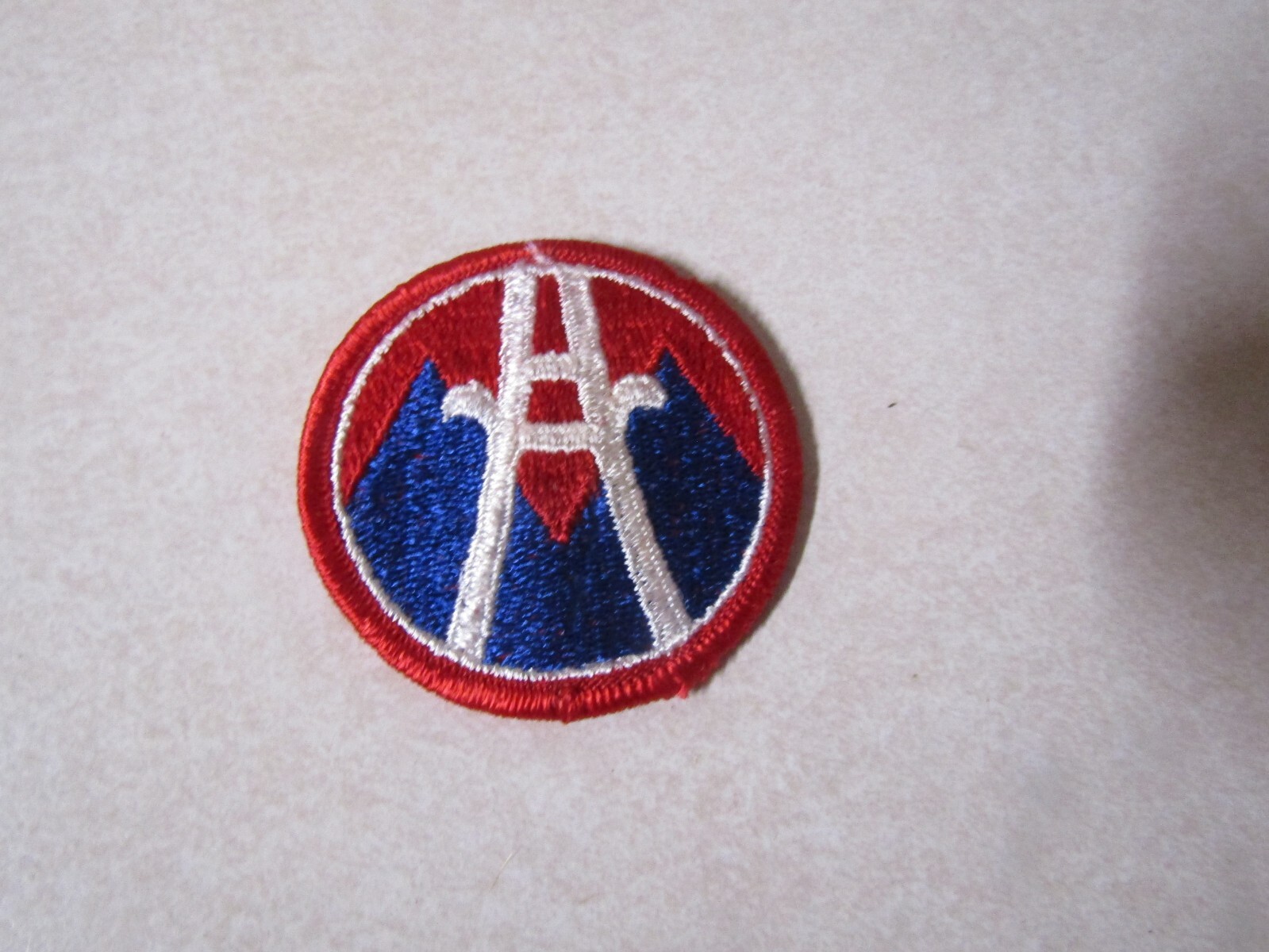 MILITARY PATCH SEW ON COLORED US ARMY 2ND LOGISTICS COMMAND VIETNAM 1969 MERROW