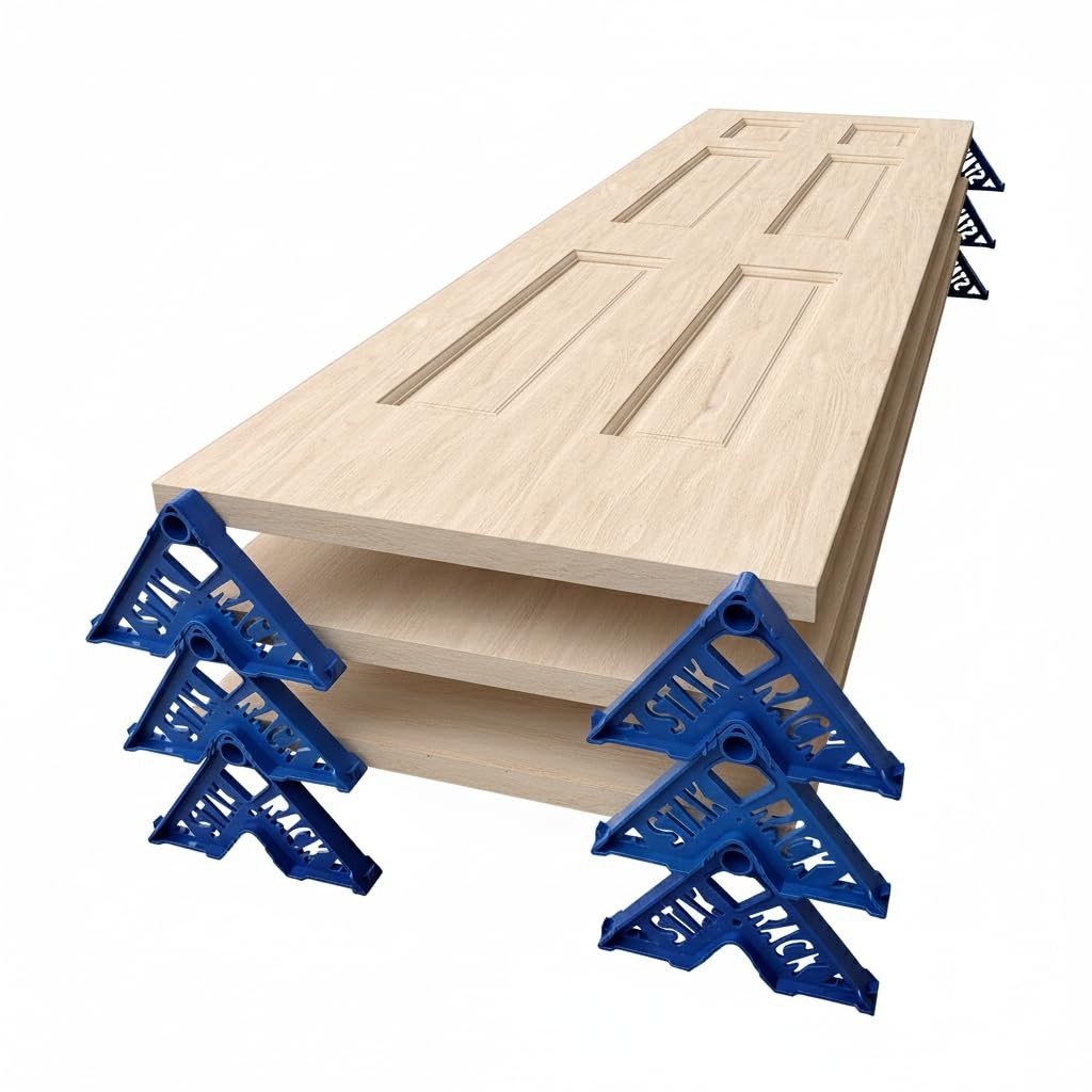 Stak Rack | 6 in 1 Painter's Accessory Tool | (Pack of 12), BLUE