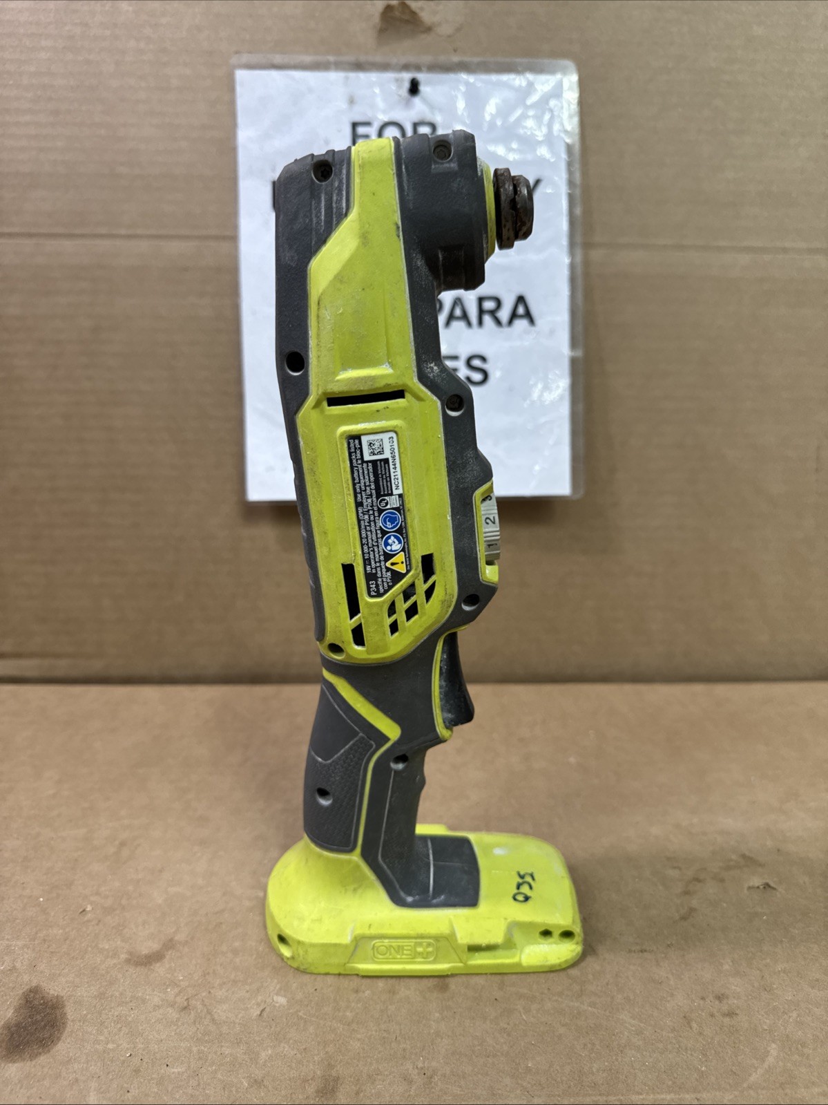 RYOBI P343 18V 18-Volt ONE+ Multi-Tool - FOR PARTS F36