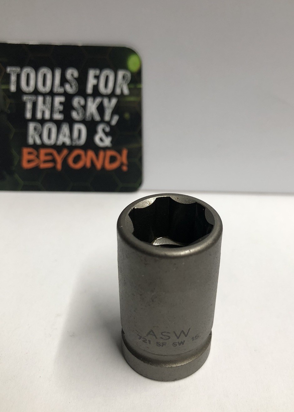 15MM Flank Drive Industrial Socket-Snap-On/Williams Spec 1/2” Drive. No Logo!