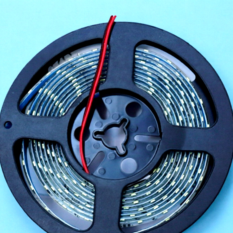 335 LED strip side emitting waterproof & lead wires red white blue yellow green