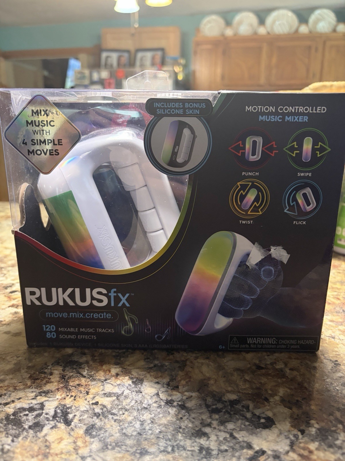 RUKUSfx Handheld Motion Controlled Music Mixer