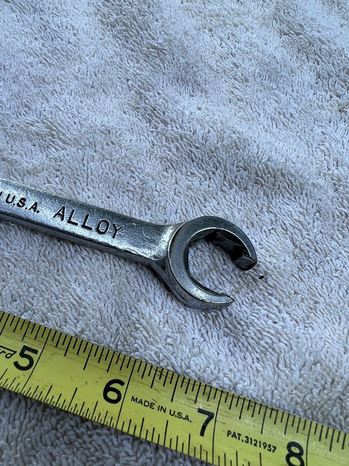 🇺🇸S-K Hand Tools F-2022 5/8" x 11/16" Open End Flare Nut Wrench🇺🇸