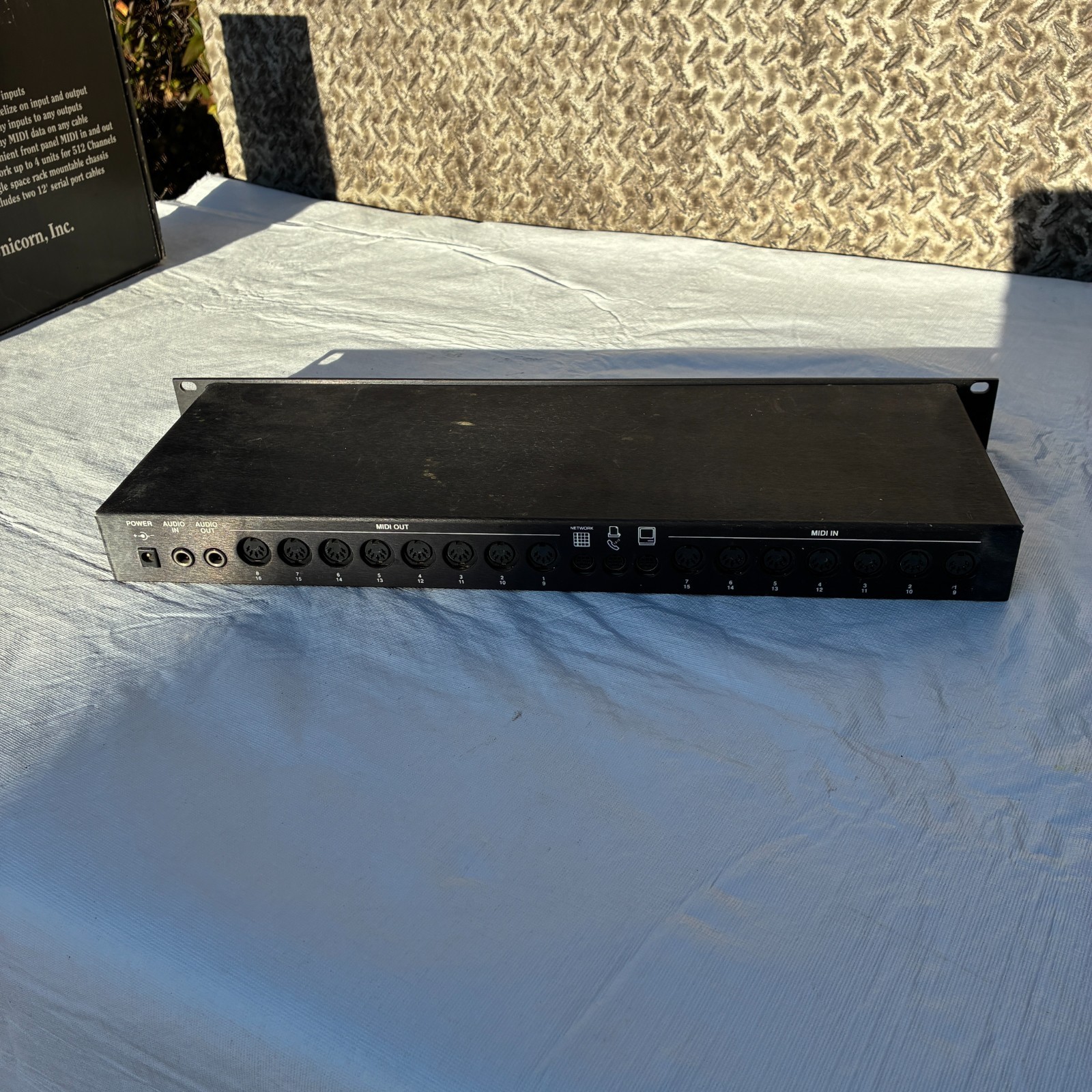 Mark Of The Unicorn MIDI Time Piece 128 Channels No Power Cord USED