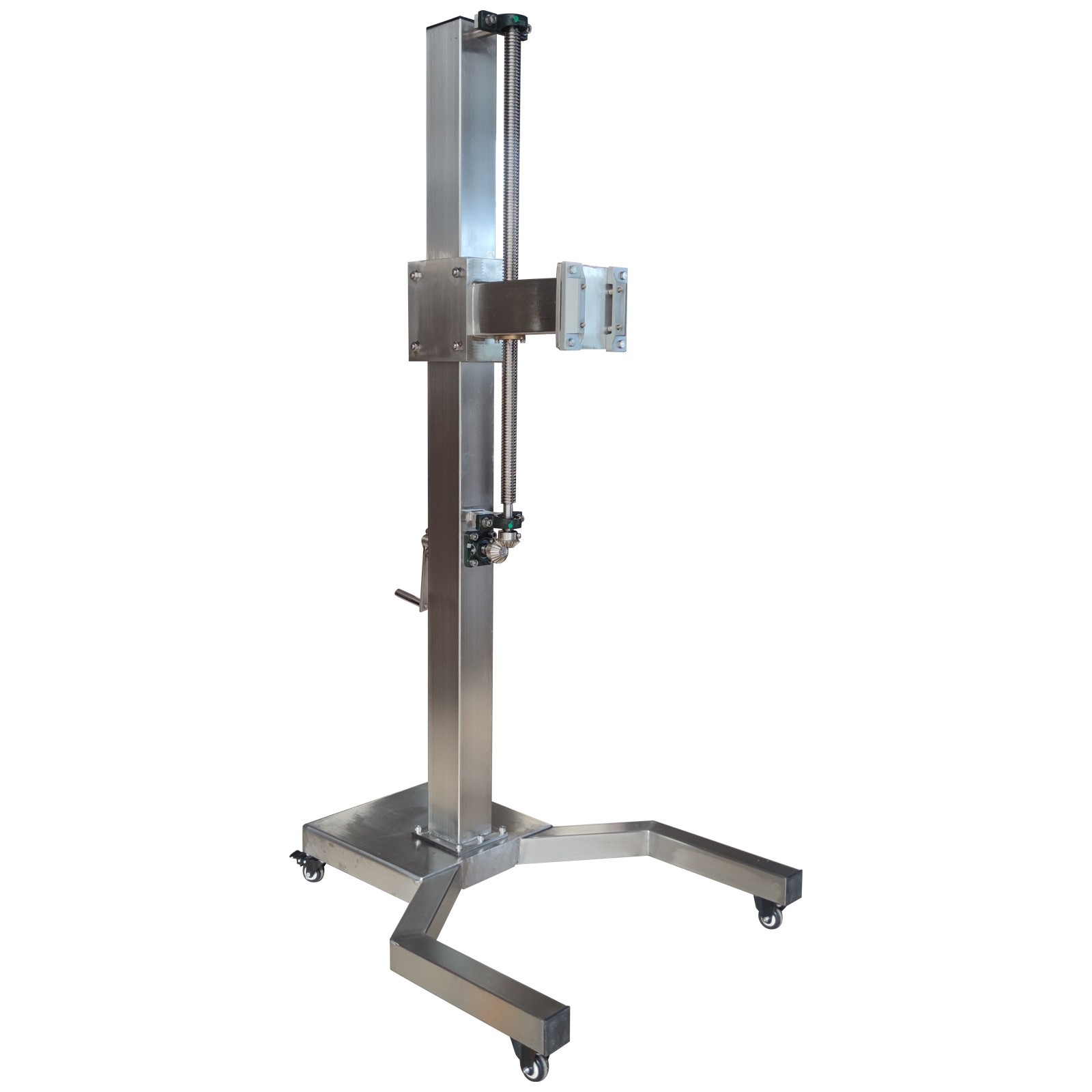 Manual Lifting Bracket Support Frame for High Shear Emulsifier Stainless Steel