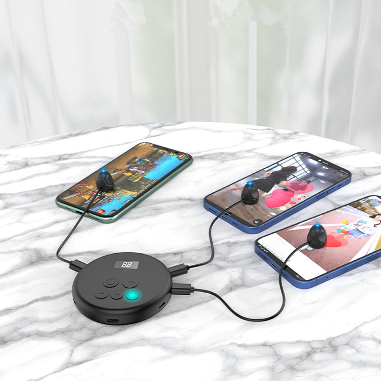 Phone Screen Auto Clicker Simulated Finger Mute Connect Auto Point Device aa