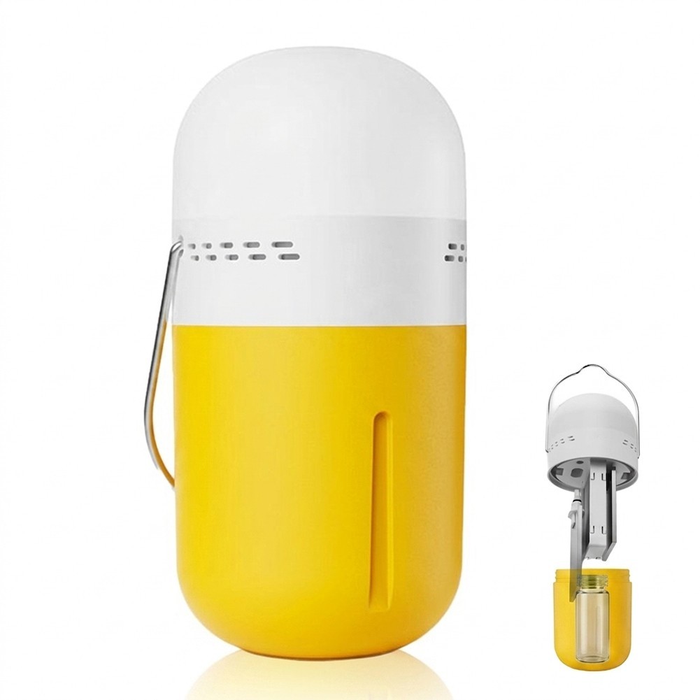 ABS Saline Lamp 65.5 x 65.5 x 135 mm for Outage Survival Use