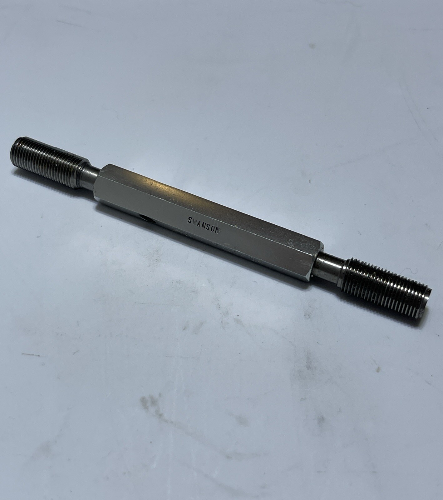 Swanson .4375-24 UNS-2A Set .4093 .4055 GO NO GO Threaded Gage