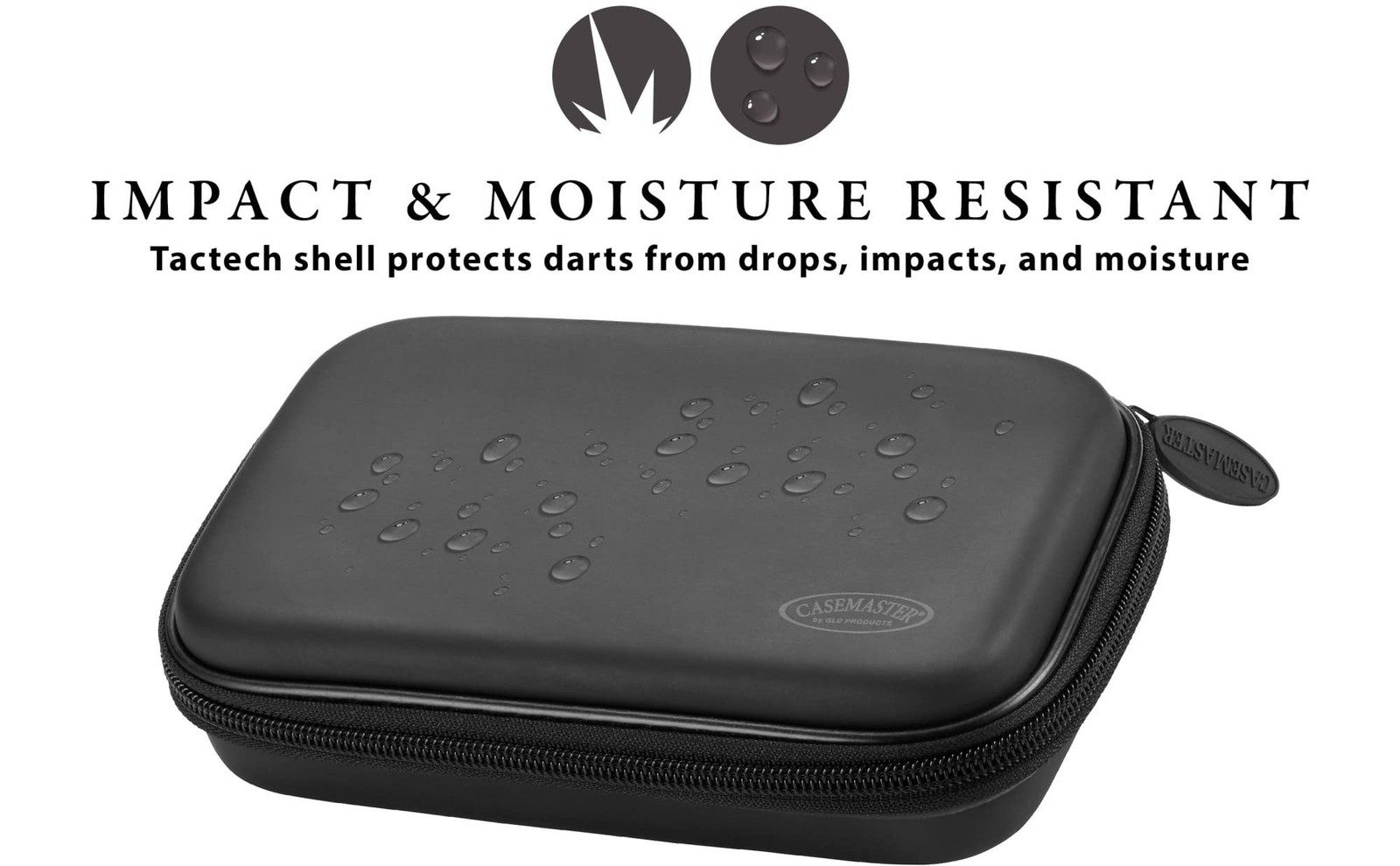 Sentinel 6 Dart Case, Black Zipper