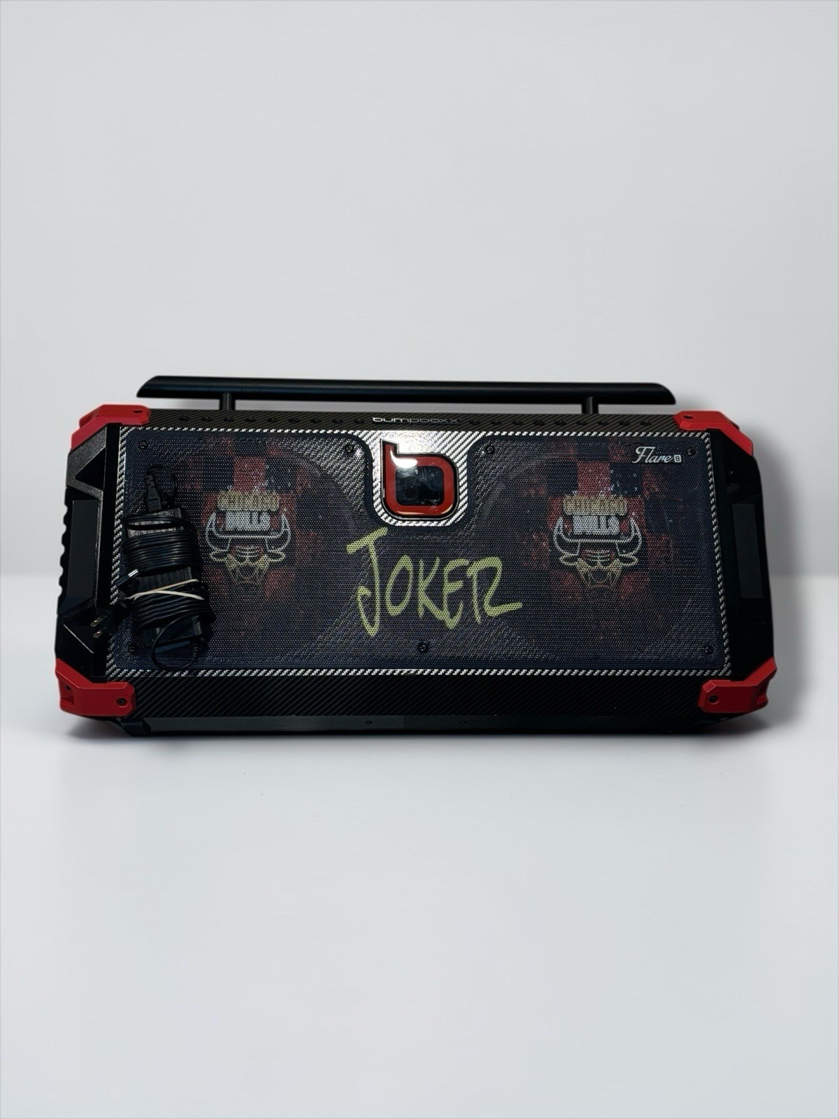BumpBoxx Flare 8 Chicago Bulls Joker Edition Bluetooth Boombox