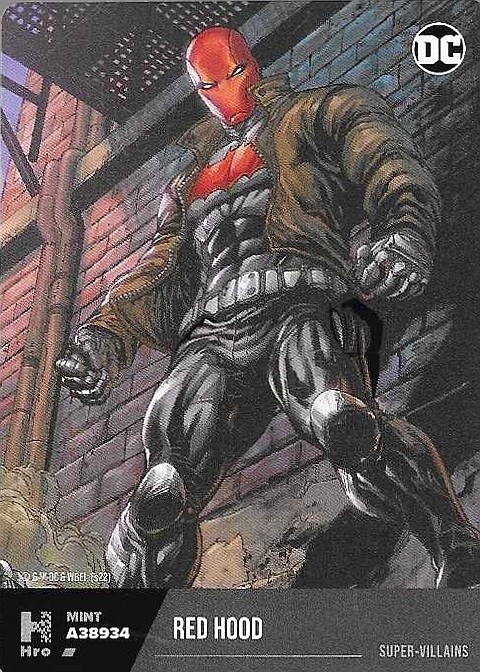 DC UNIVERSE SUPER-VILIANS : RED HOOD