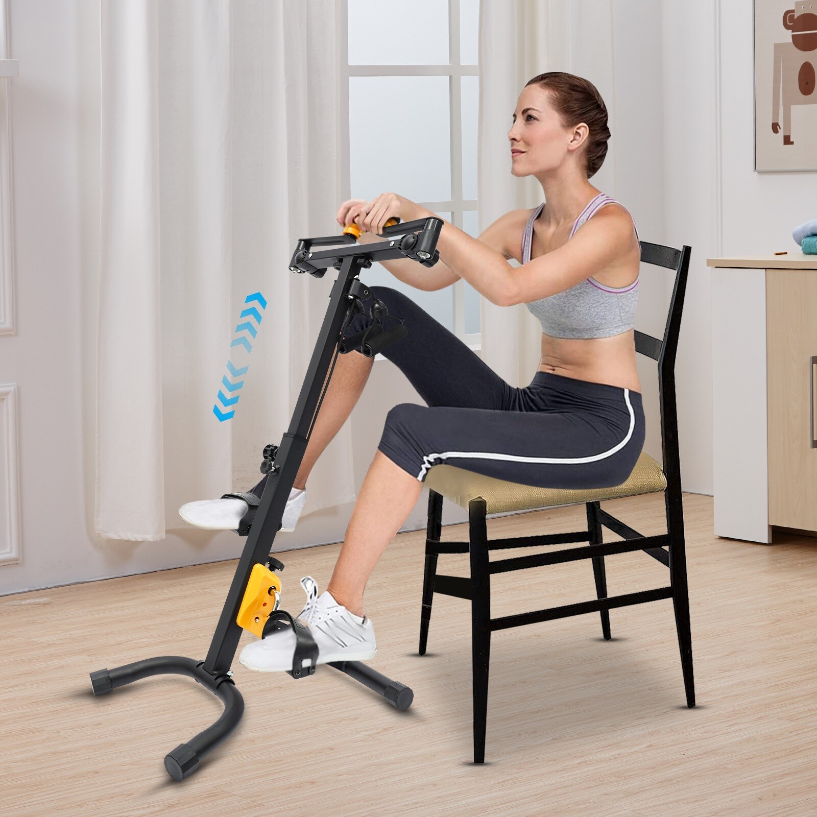 Fitness Exercise Bike Indoor Cycling Stationary Bicycle Home Gym Cardio Workout