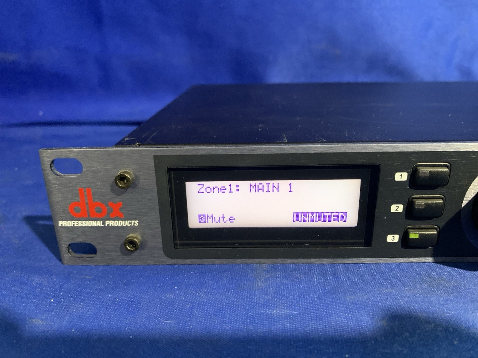 DBX 640 ZonePRO Digital Zone Audio Processor DBX640 -Power On & Partially Tested