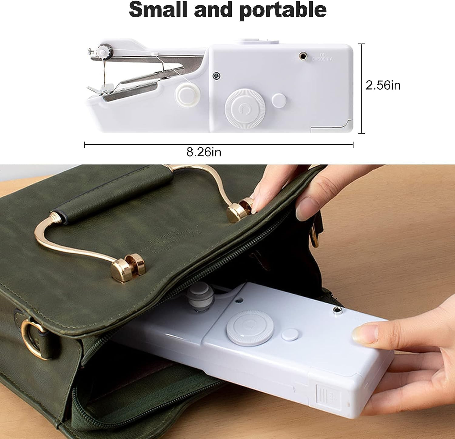 Handheld Sewing Machine, Portable & Cordless Mini Sewing Machine for | Beginners