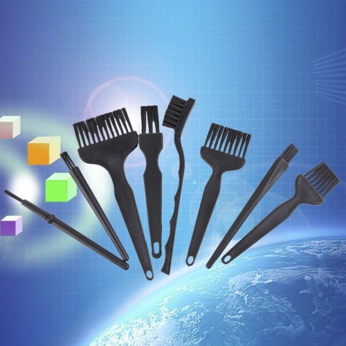 8 ESD Plastic Handle Nylon Anti Static Brush Dust Clean Keyboard Logic Boa Phone