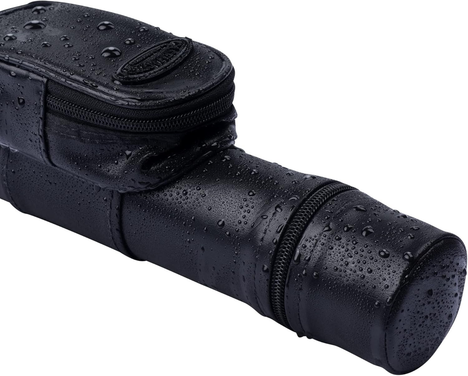 Durable Leatherette Q-Vault Cue Case - Protective 2-Piece Storage Solution
