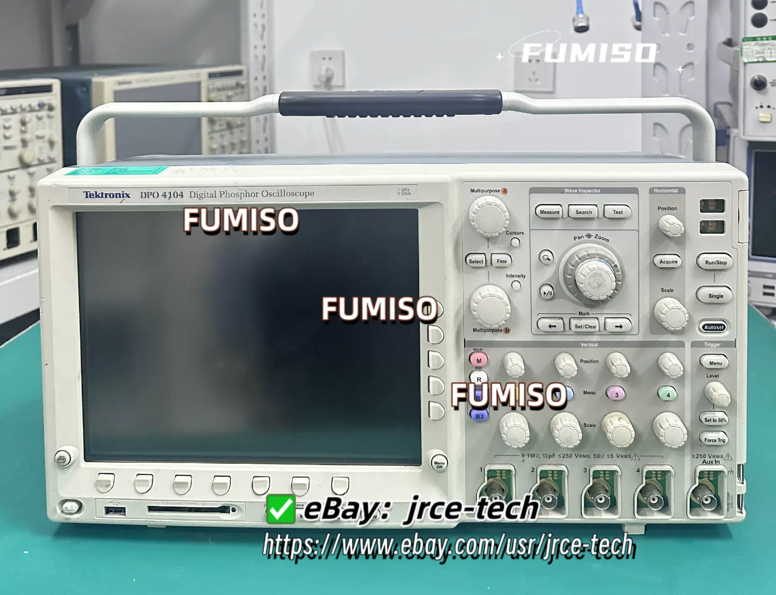 1PC Tektronix DPO 4104 1GHz 5GS/s 4Ch Oscilloscope Tektronix DPO4104*jrc