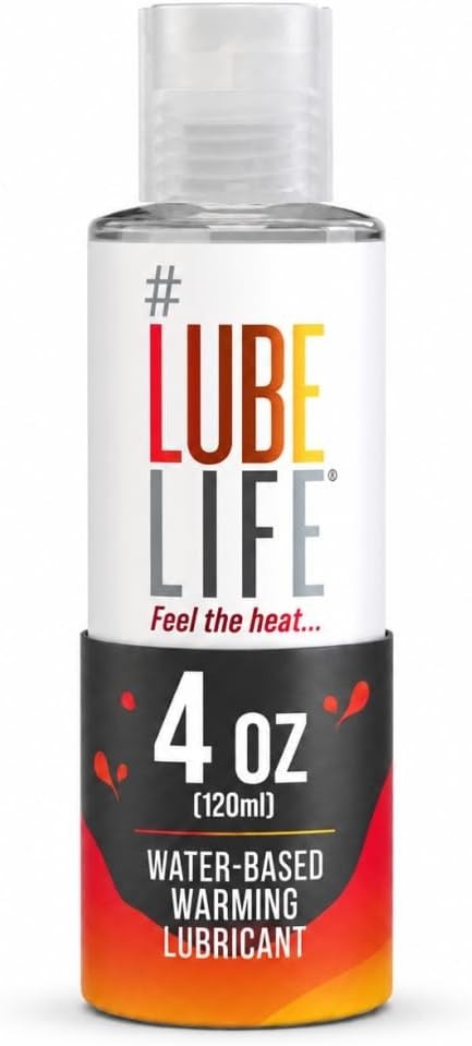 LubeLife Water-Based Lube – Personal Lubricant for Men, Women & Couples, 4 OZ