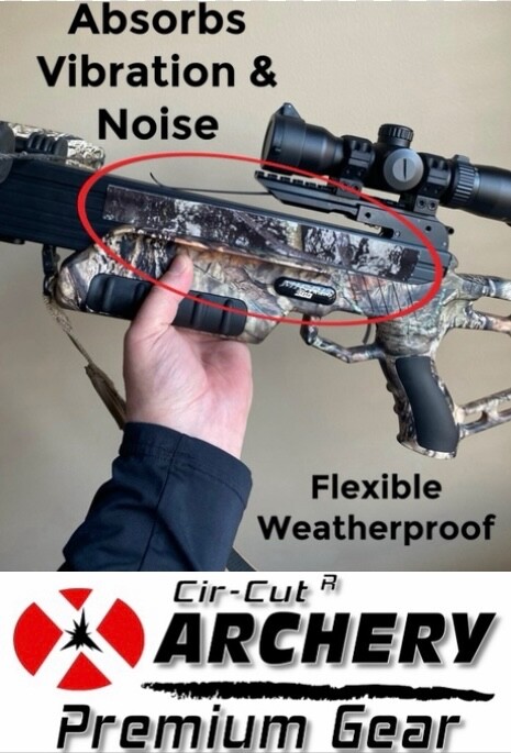 Crossbow Compound Bow Vibration Dampener MATERIAL SELF ADHESIVE CAMO LIGHTWEIGHT