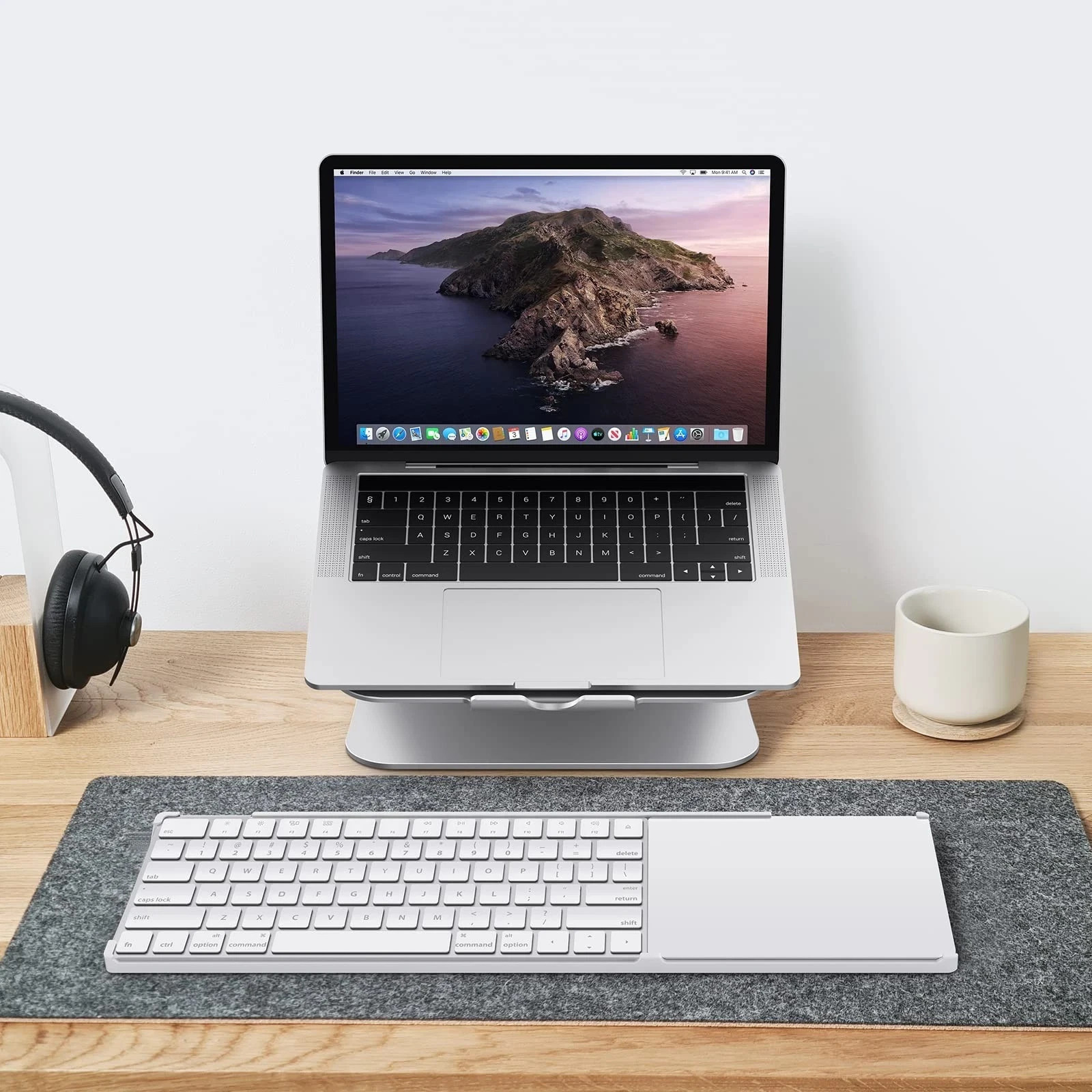 Stand Compatible with Apple Magic Wireless Keyboard and Apple Magic Trackpad ...