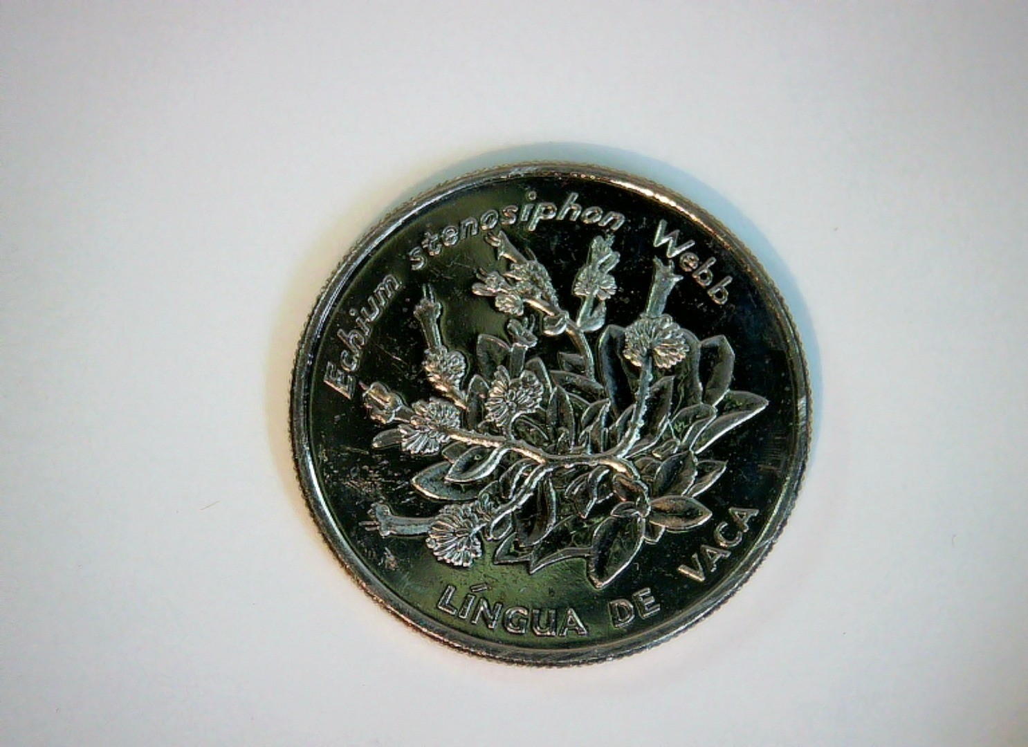 Cape Verde 1994 10 Escudos Cape Verde flora (Echium stenosiphon Webb) type Coin