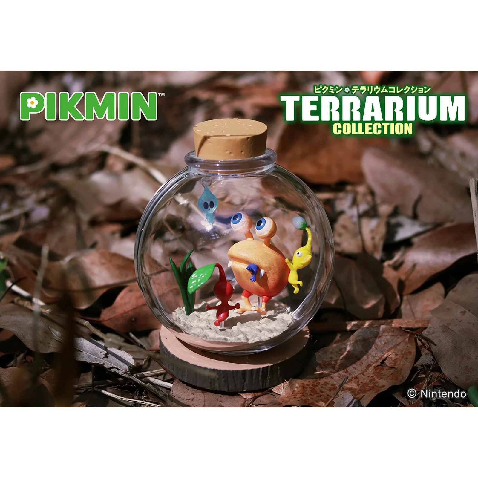 RE-MENT Pikmin Terrarium Collection Box Figure 6 types Complete Set 2023 NEW