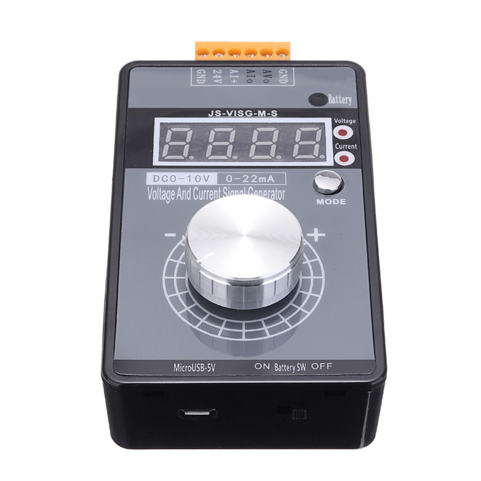 Adjustable Signal Generator Rechargeable Panel Value Adjusting 0-20MA 4-20MA