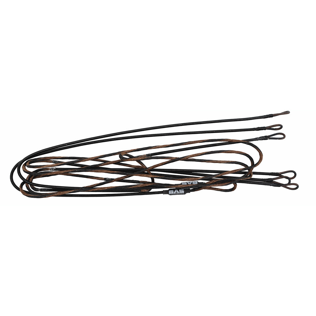 GAS High Octane String and Cable Set Tan/Black Hoyt Charger #3 Cam