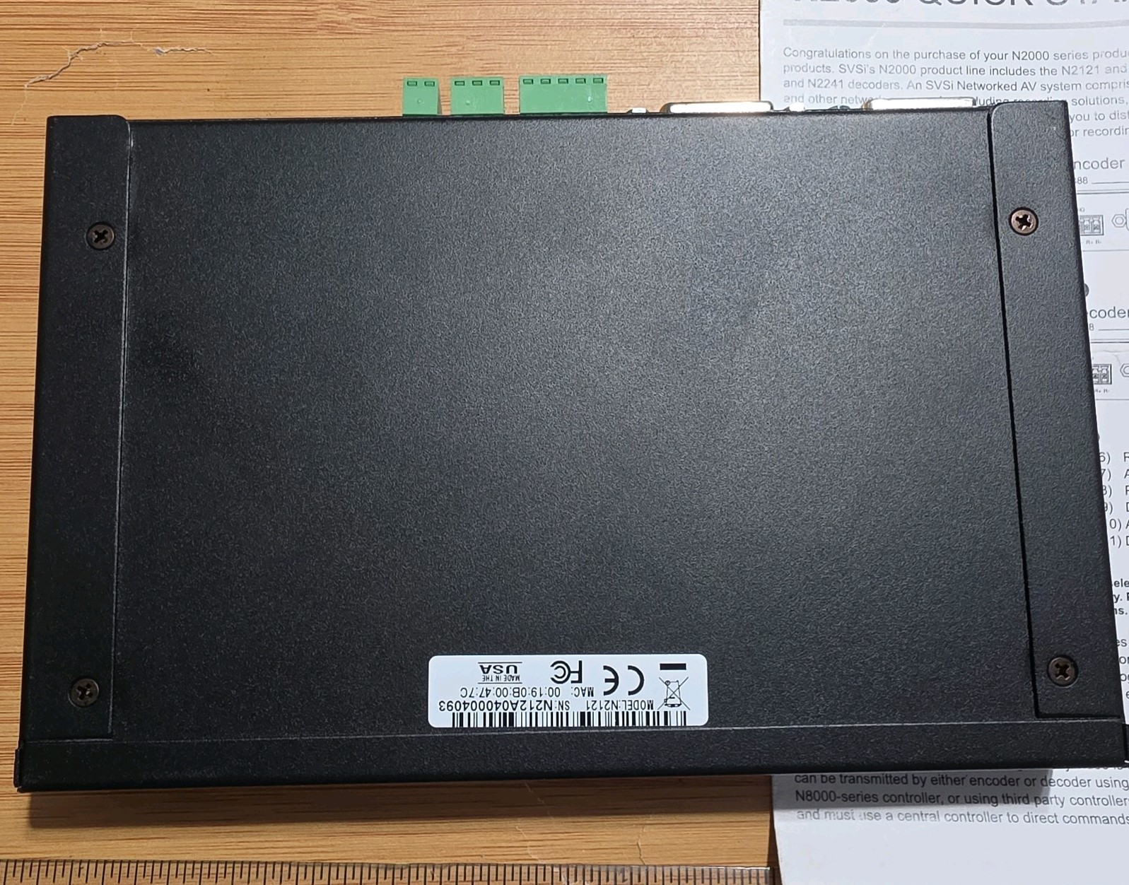 SVSi N2121 Networked AV Encoder