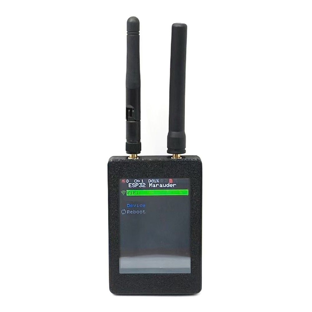 for ESP32 Mar x Auder Device Portable 500mAh Rechargeable Battery TF Slot ABS