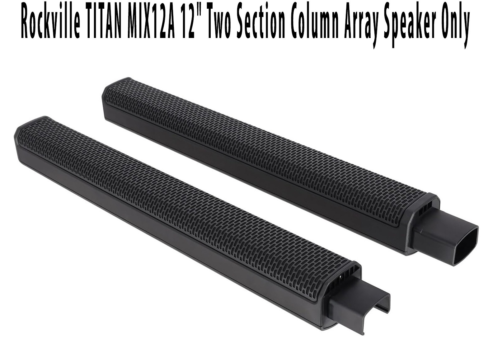 Rockville TITAN MIX12A 12" Two Section 200 Watt RMS Column Array Speaker Only